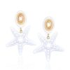 Women Julietta Earrings | Riviera Queen Earrings White And Pearl