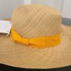 Women P de Palma Hats | Mustard Hat