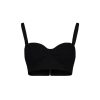 Women Sandra Weil Tops | Bra Bustier-Black