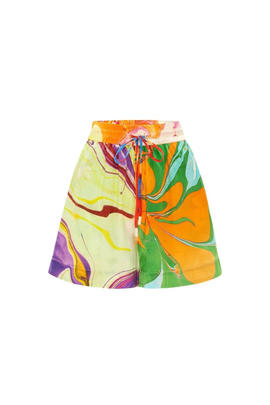 Women Alemais Bottoms | Luca Silk Short Multi