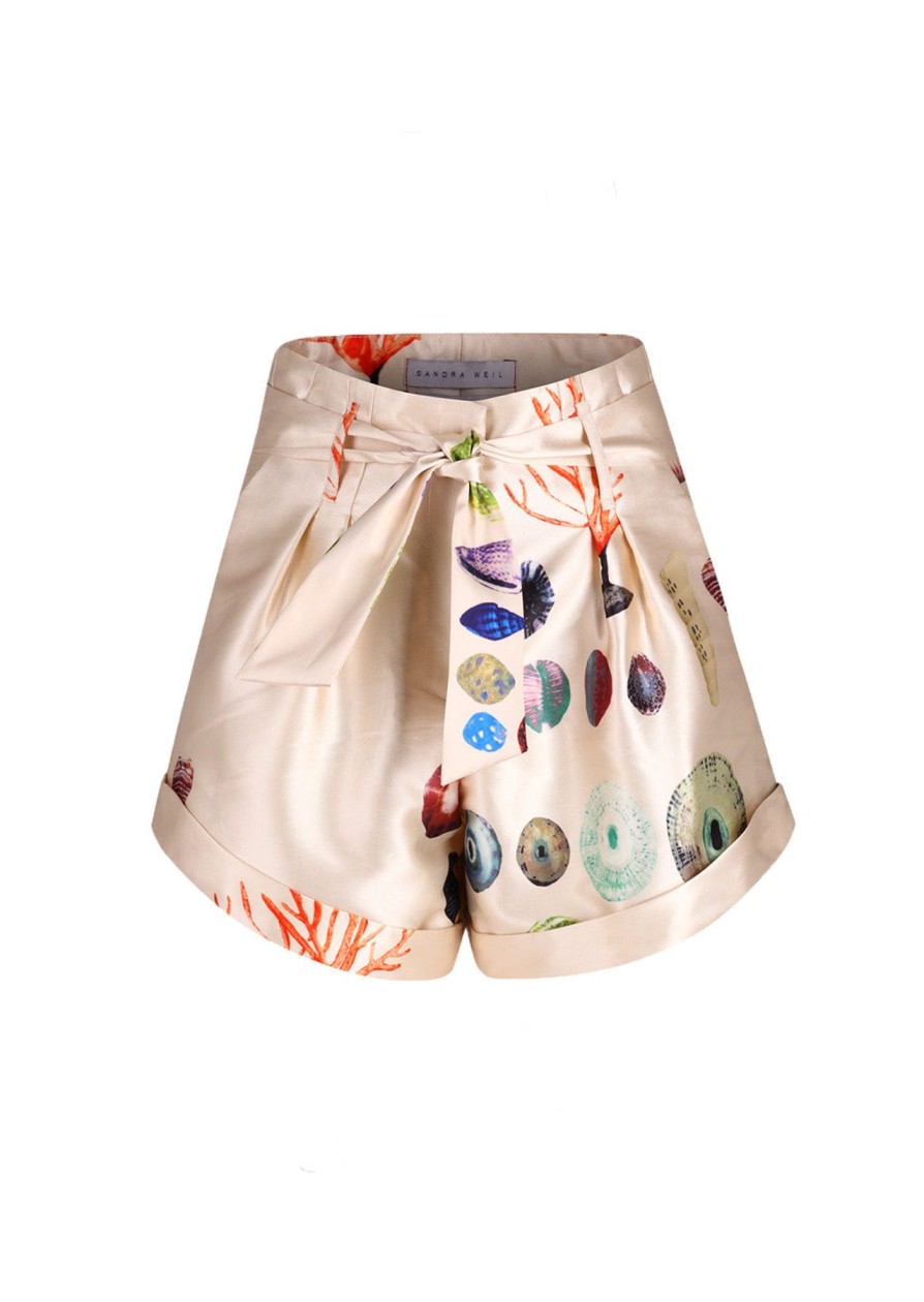 Women Sandra Weil Bottoms | Italo Short-Sea Treasure