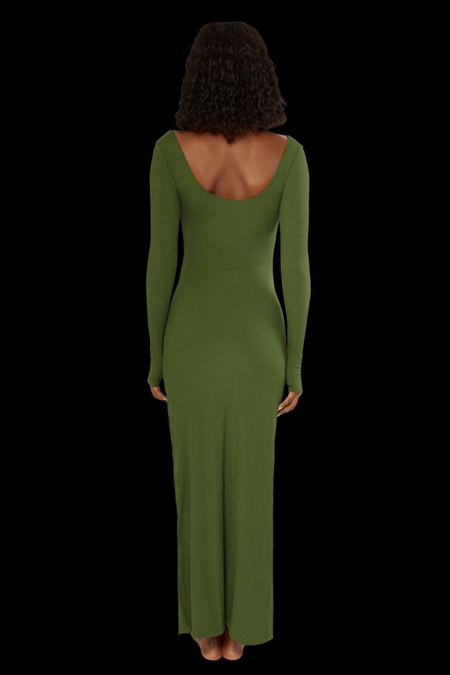 Women Maygel Coronel Dresses | Erica-Palm Green