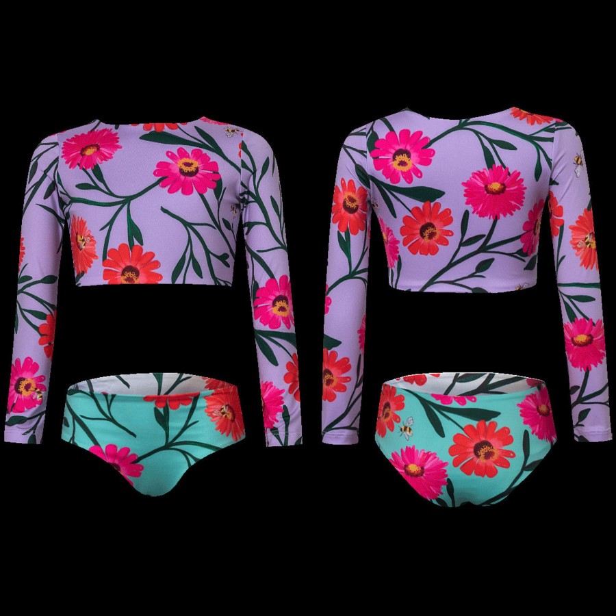 Kids Pepita Mendieta | Sun Longsleeve Bikini Abi & Flora