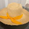 Women P de Palma Hats | Yellow Hat