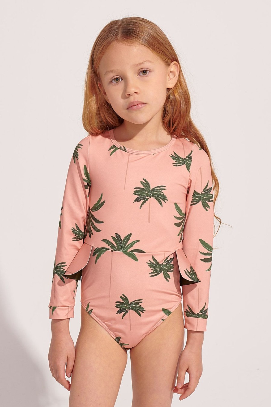 Kids ANCORA | The Mini Palmer Ruffle One Piece