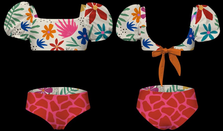 Kids Pepita Mendieta | Bubble Bikini Kenia & Picabuey