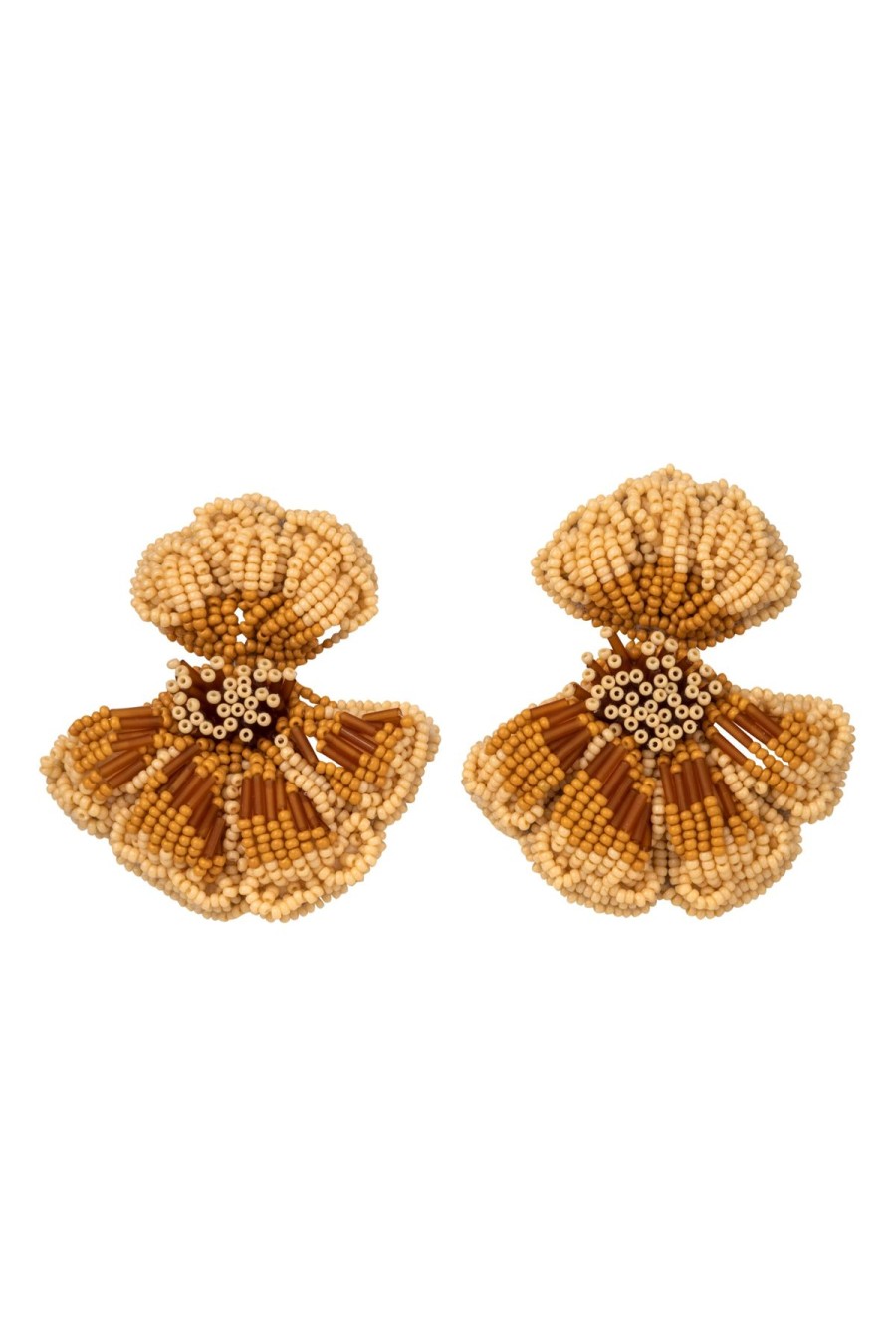 Women Juan de Dios Earrings | Jdd Lucia Earrings By Tres Almas Brown