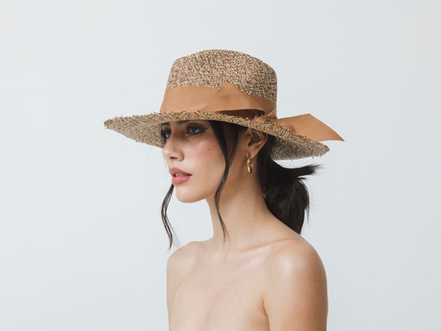 Women Sensi Studio Hats | Panama Hat Brown