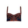 Women Sandra Weil Tops | Bra Bustier-Navy Red