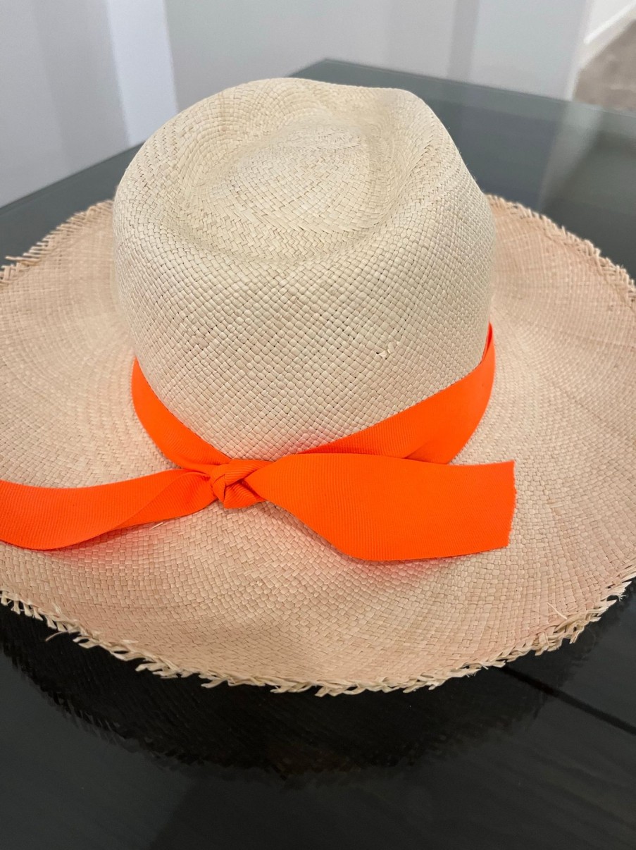 Women P de Palma Hats | Orange Hat