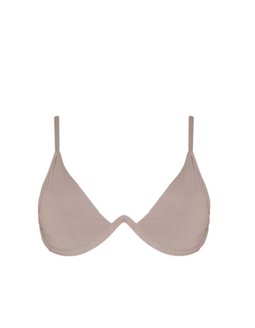 Women Alma Arena Bikini | Pipa Top Soft Taupe