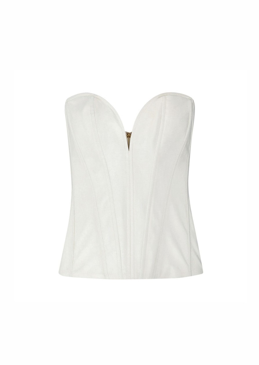 Women Sandra Weil Tops | Toile Bustier