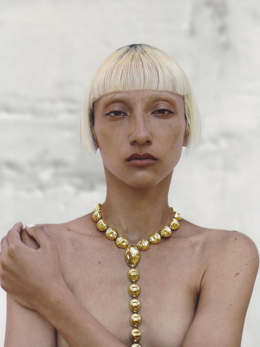 Women SORDO Necklaces | Puerto Necklace-Gold Plated Brass