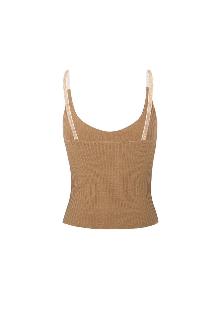 Women Sandra Weil Tops | Henty Top-Taupe