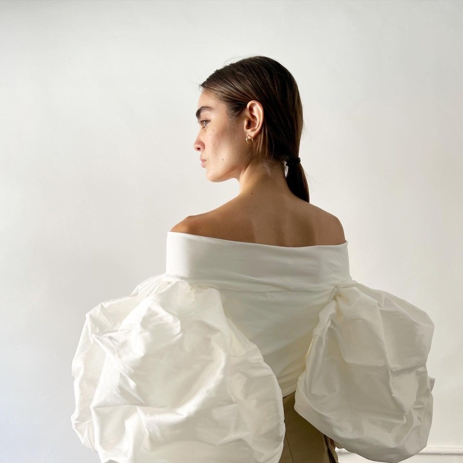 Women BY EFRAIN MOGOLLON Tops | Eva Top Off White