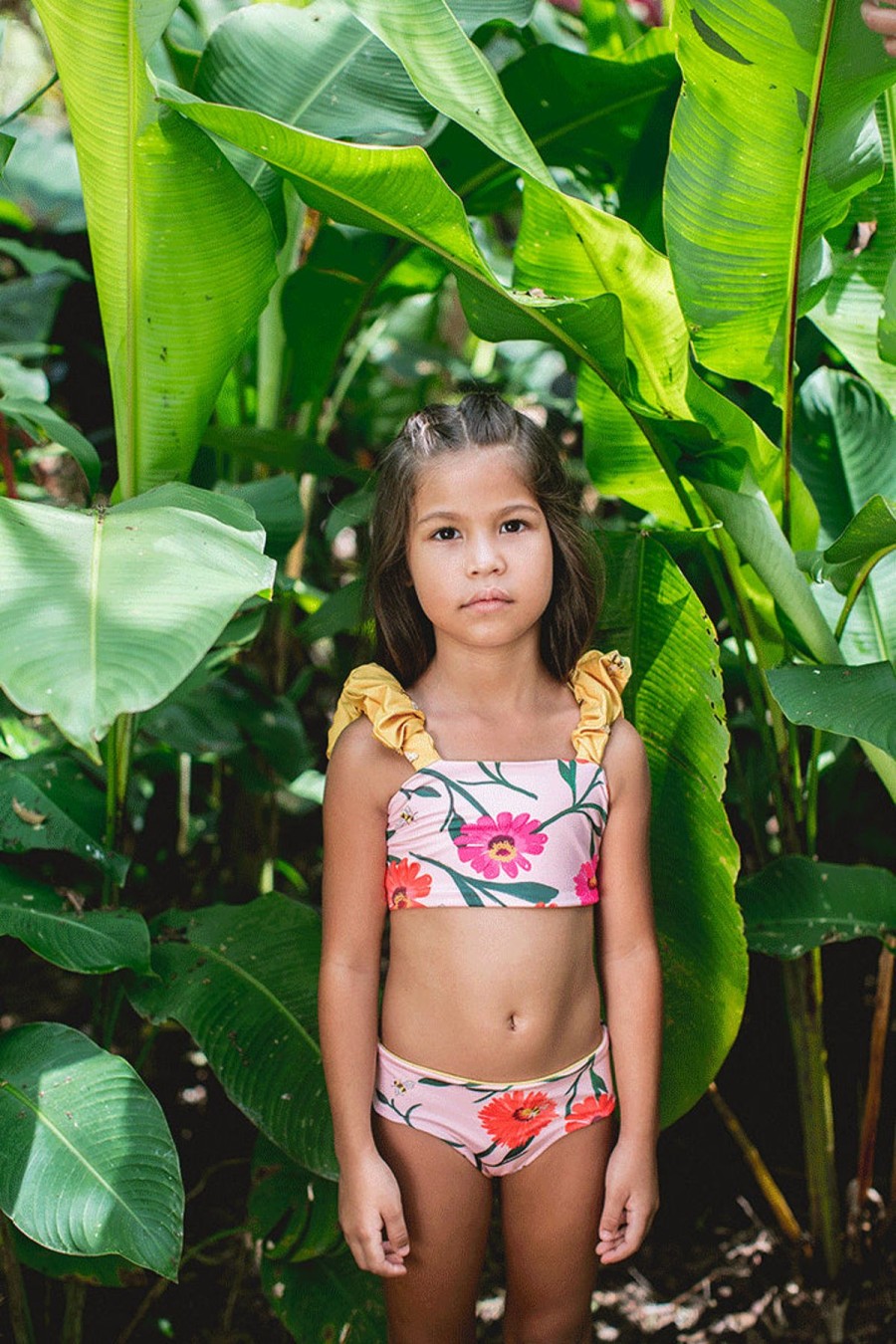 Kids Pepita Mendieta | Bamba Bikini Abi & Flora Rosado