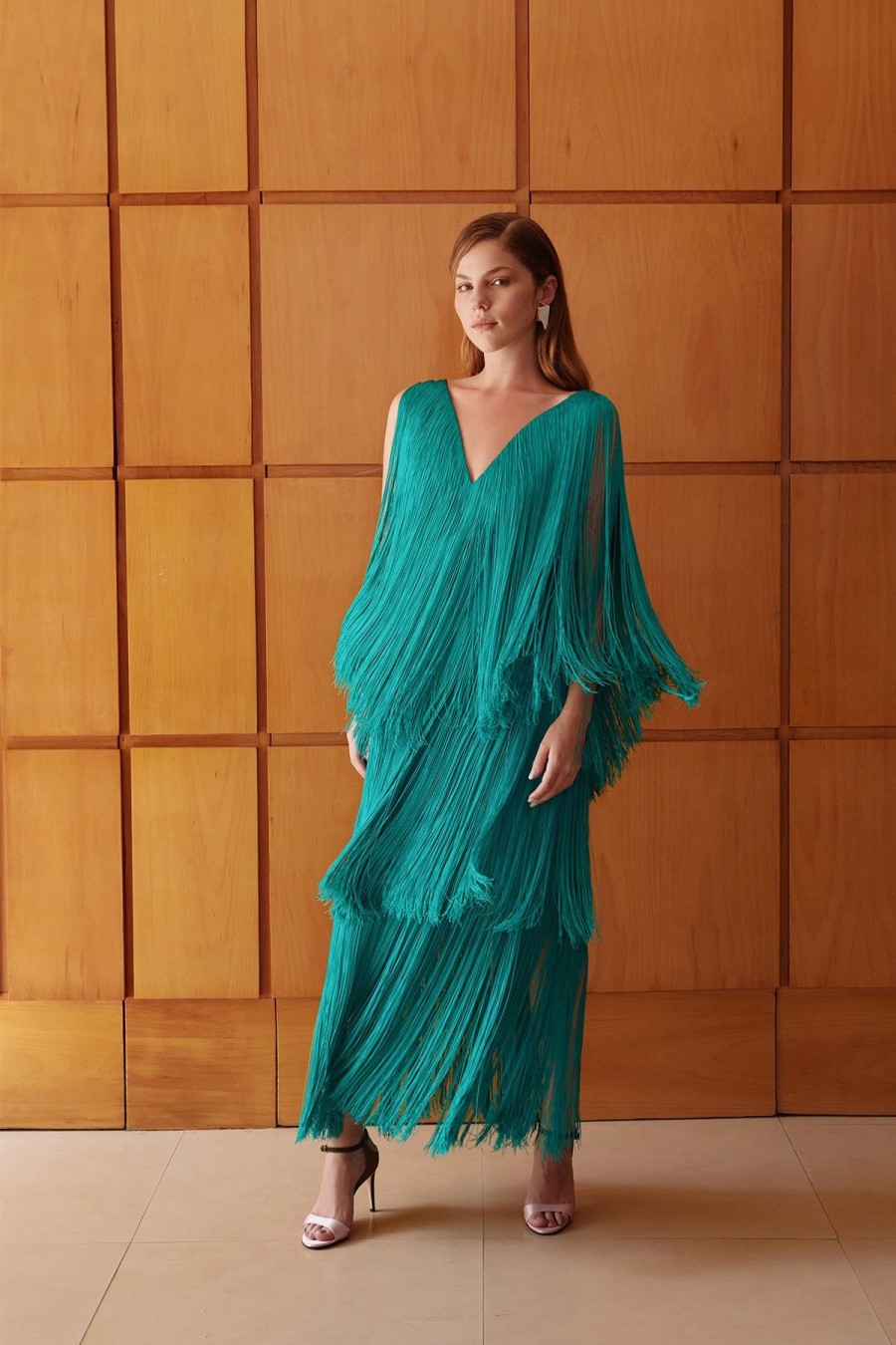 Women No Pise La Grama Dresses | Lucero Dress In Teal