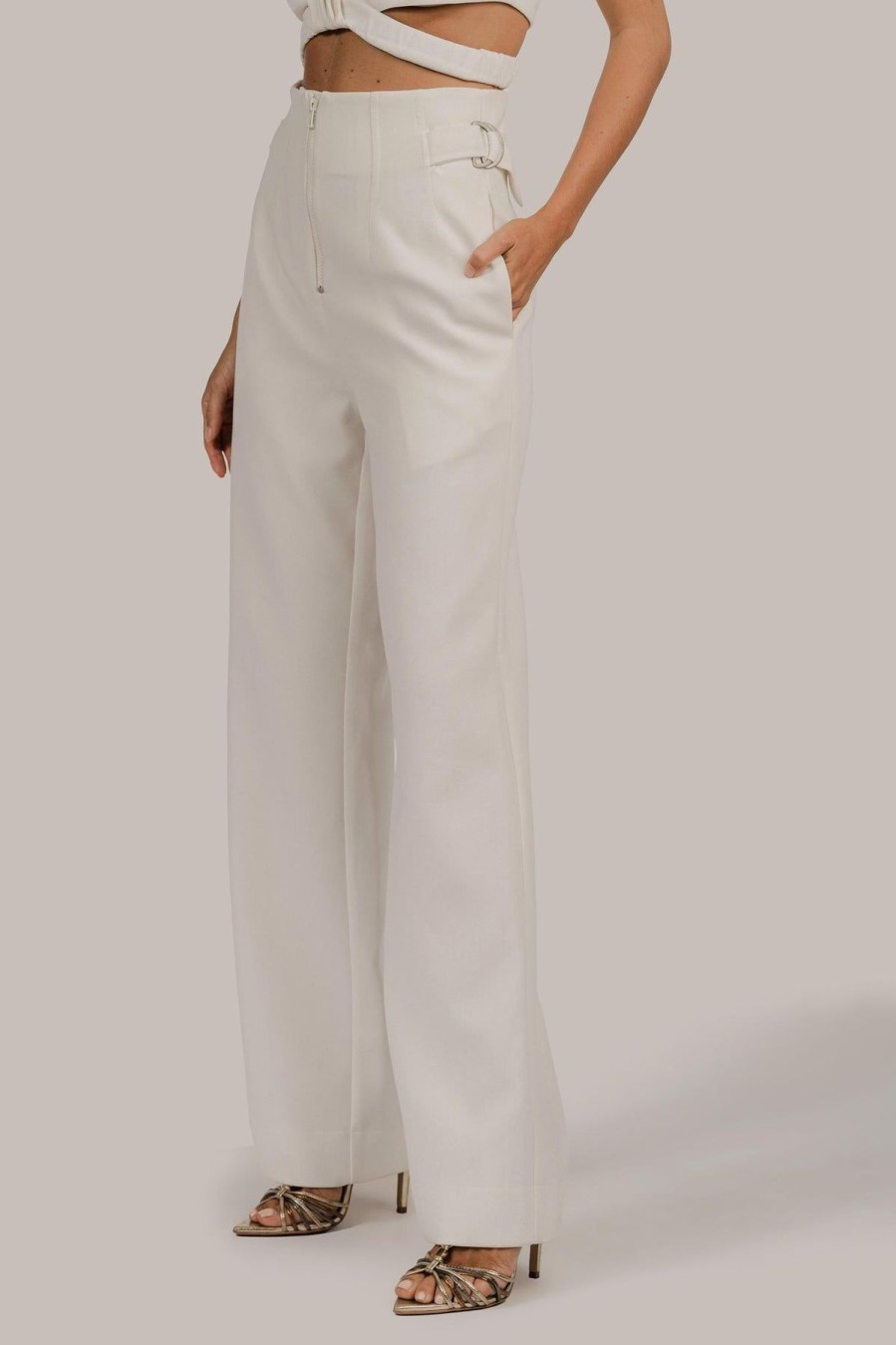 Women Coolrated Miami Bottoms | Pants Monaco White